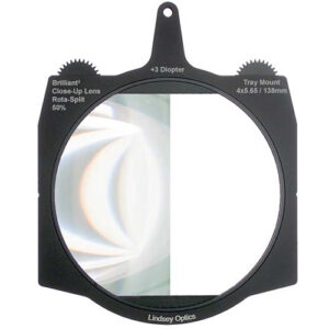 Lindsey Optics 4x5.65" +1/4, +1/2, +1, +2, +3 Diopter Rota-Split Close-Up Lens 50% Set - 5 Filter Set