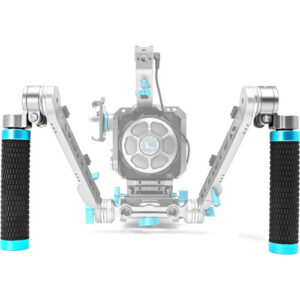 kondorblue Quick Release Rosette Hand Grip with 15mm Arri Rosette Dual Rod Clamp