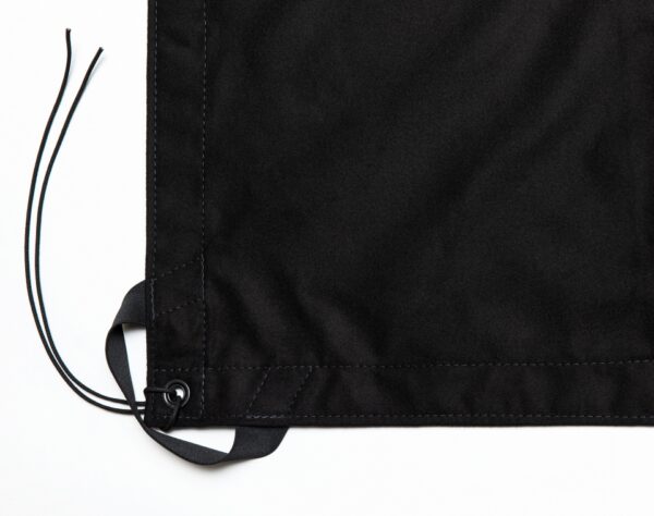 Canvas Grip 6' X 6' Black Solid w/Storage Bag