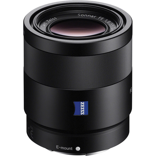 Sony Sonnar T* FE 55mm f/1.8 ZA Lens - SEL55F18Z