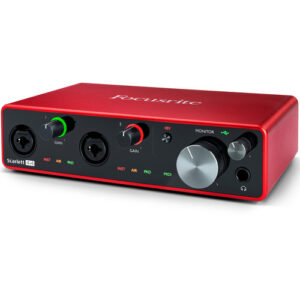Focusrite Scarlett 4i4 USB Audio/MIDI Interface (3rd Generation)