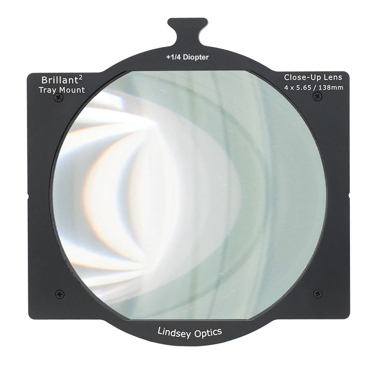 Lindsey Optics 4"x5.65" +1/4, +1/2, +1, +2, +3 Diopter Brilliant² Tray Mount Close-Up Lens Set - 5 Filters - Image 2