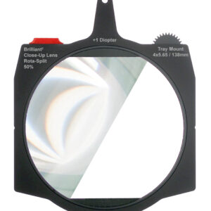 Lindsey Optics 4x5.65" +1/4, +1/2, +1, +2, +3 Diopter Rota-Split Close-Up Lens 50% Set - 5 Filter Set
